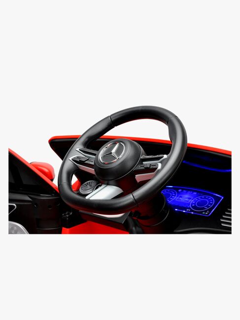 Mercedes-Benz EQS SUV Elbil, Rød