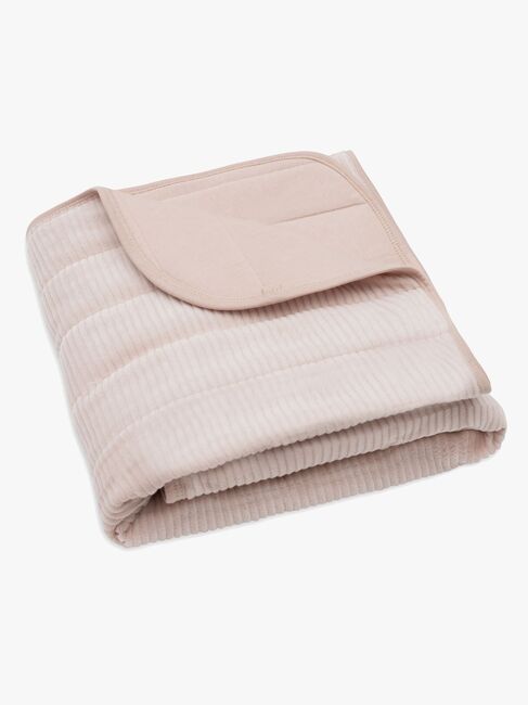 Jollein Teppe 75x100 cm Velvet Rib, Wild Rose