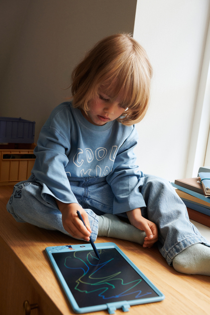 LIEWOOD Zora Magic Tegnebrett 10 Tommer, Tiger/Beach Blue