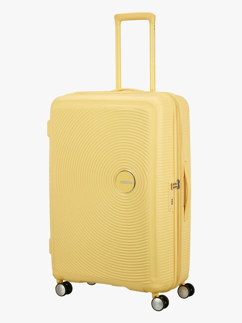 American Tourister Soundbox Spinner Trillekoffert 97L, Pastel Yellow