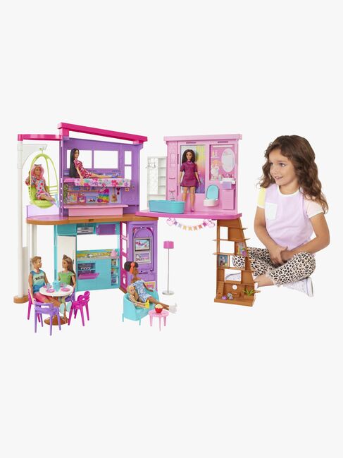 Barbie Malibu Feriehus med Møbler & Tilbehør