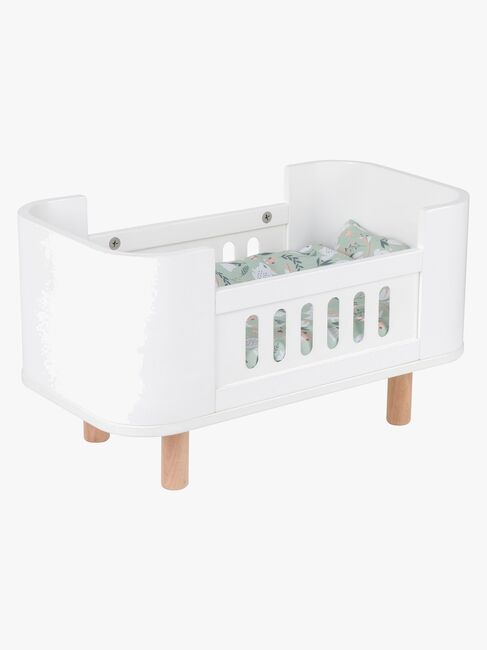 Alice & Fox Dukkeseng inkl. Madrass, Hvit