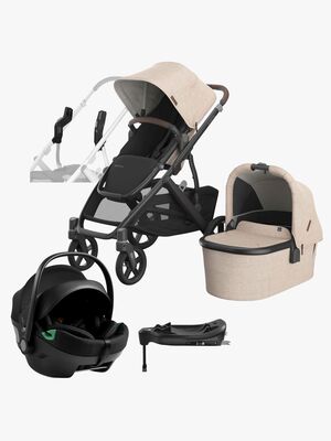 UPPAbaby Vista V3 Duovogn inkl. Axkid GOKID Babybilstol & Base, Liam