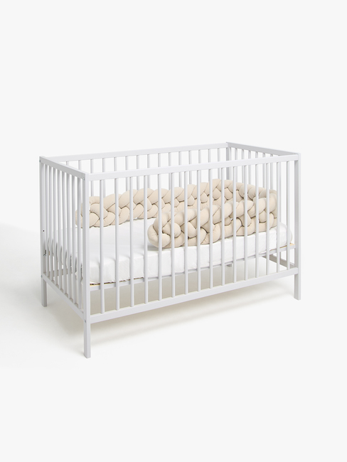 Alice & Fox Braid Sengekant 210cm, Beige Manchester