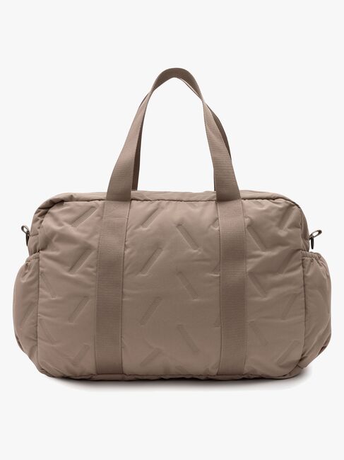 Jollein Embossed Lily Stelleveske, Milky Coffee