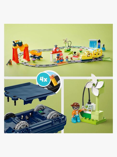 LEGO DUPLO Town 10428 Stort, interaktivt lokaltog