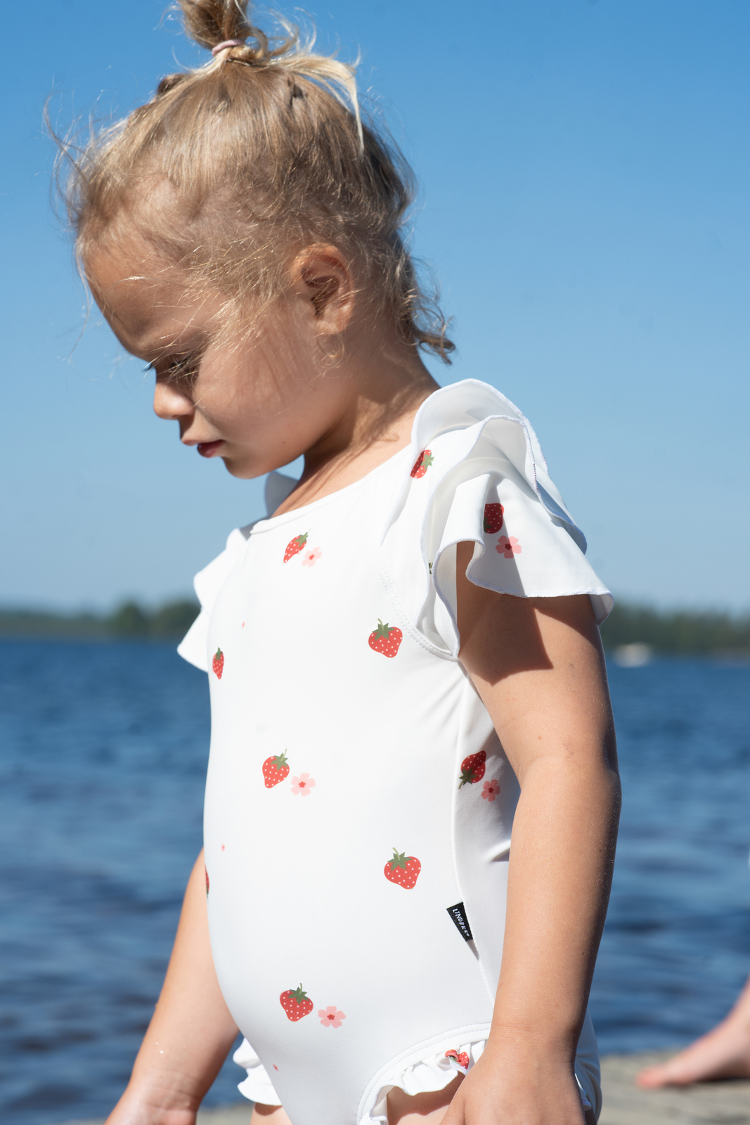 Lindberg Gracie Badedrakt, Offwhite/Pink