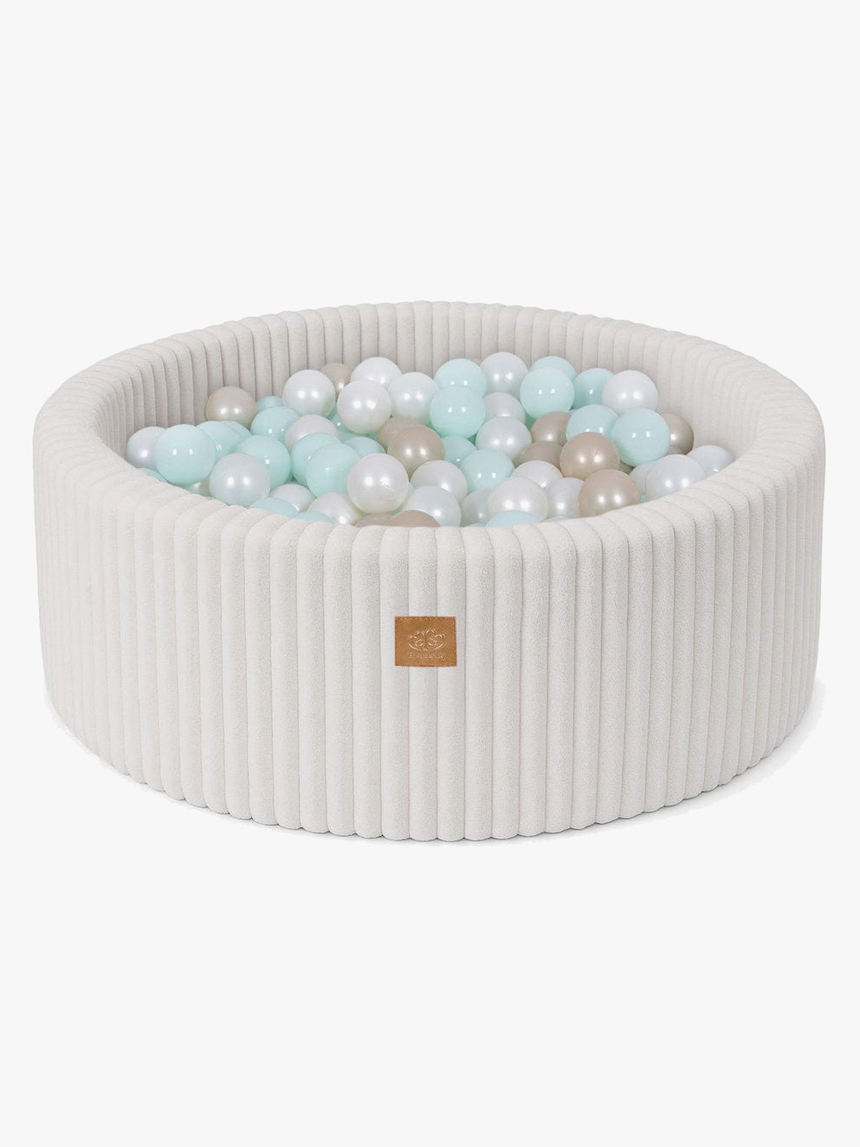MeowBaby Churros Ballbasseng Cotton Candy, Blue/Silver - Ballbasseng - Polyester