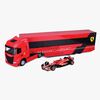 F1 Ferrari Racing Iveco S-Way 570 Transportsett med SFR SF-24 Lecleec #16 1:43