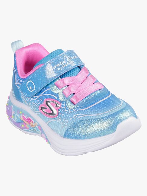 Skechers My Dreamers Lil Mermaid  Blinkende Sneakers, Blue