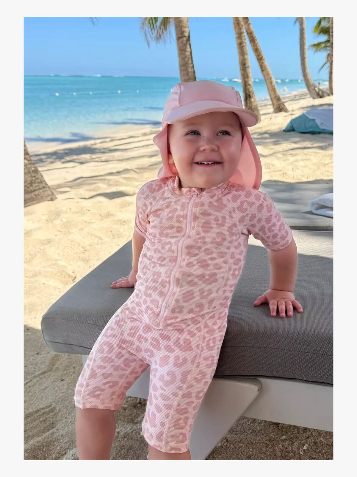 Geggamoja UV-Drakt, Pink Leo