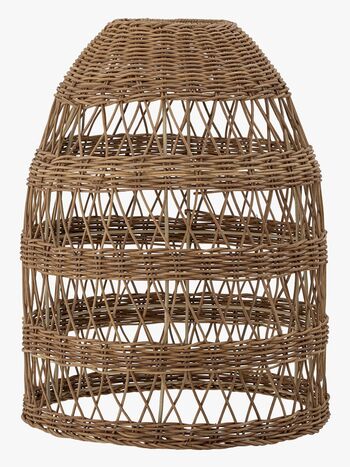 Bloomingville Rim Lampeskjerm, Brun