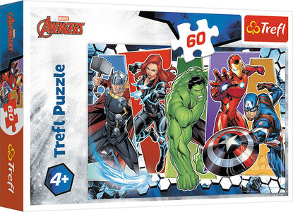 Trefl Puslespill Marvel the Avengers 60 Brikker