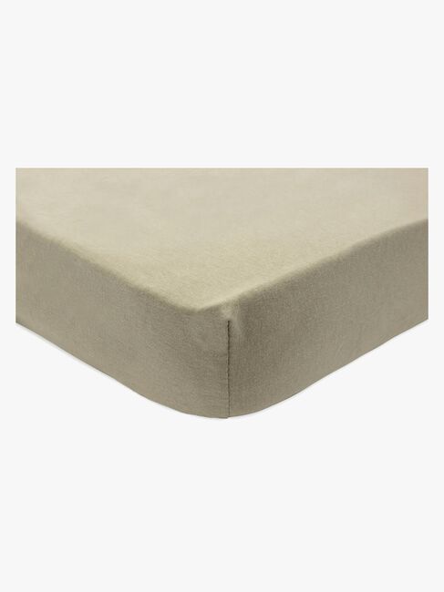Jollein Stretchlaken 2-Pakk 40x80, Olivengrønn