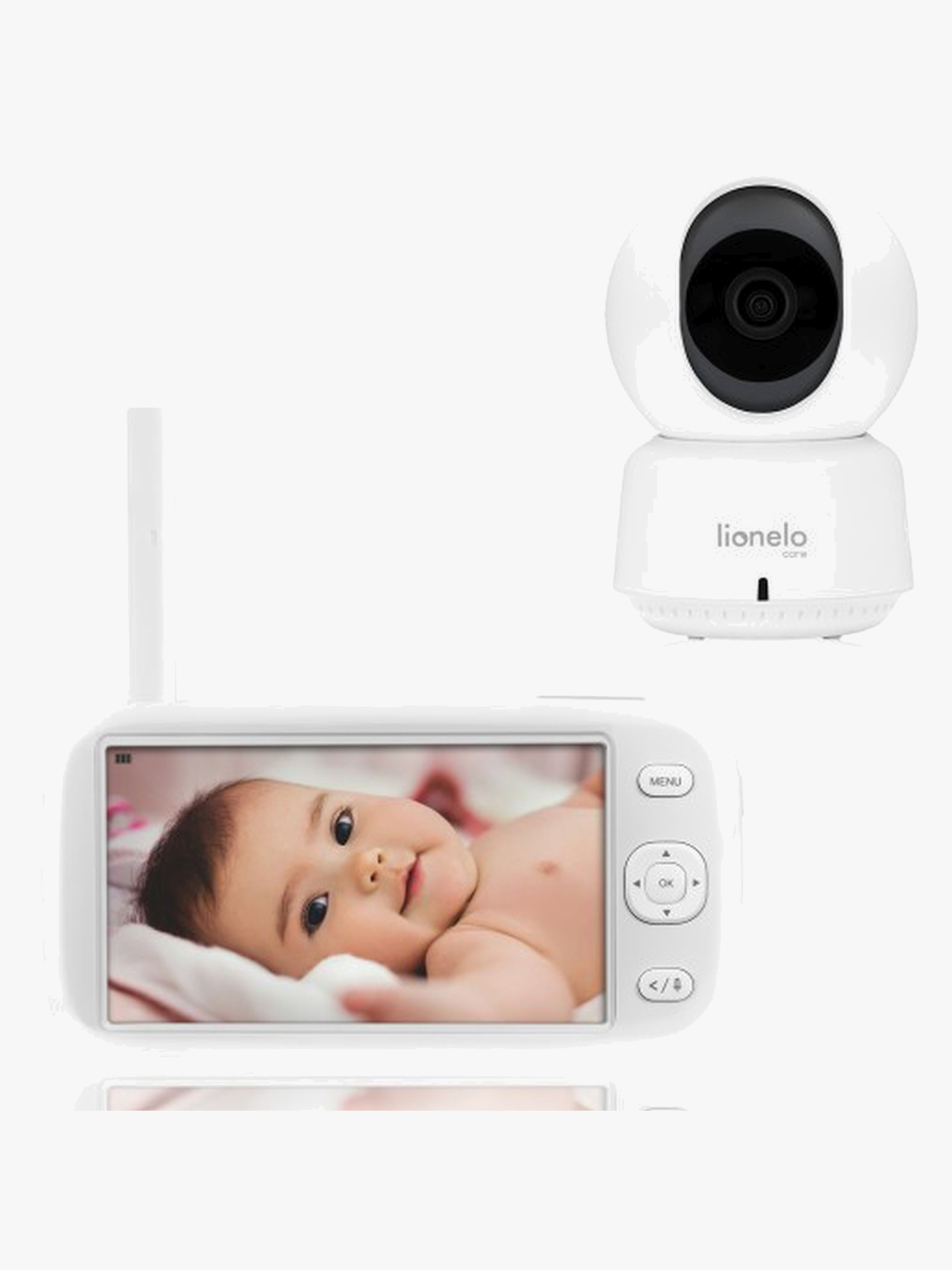 Lionelo Babyline 9.1 Babycall, Hvit - Babycalls - Plast