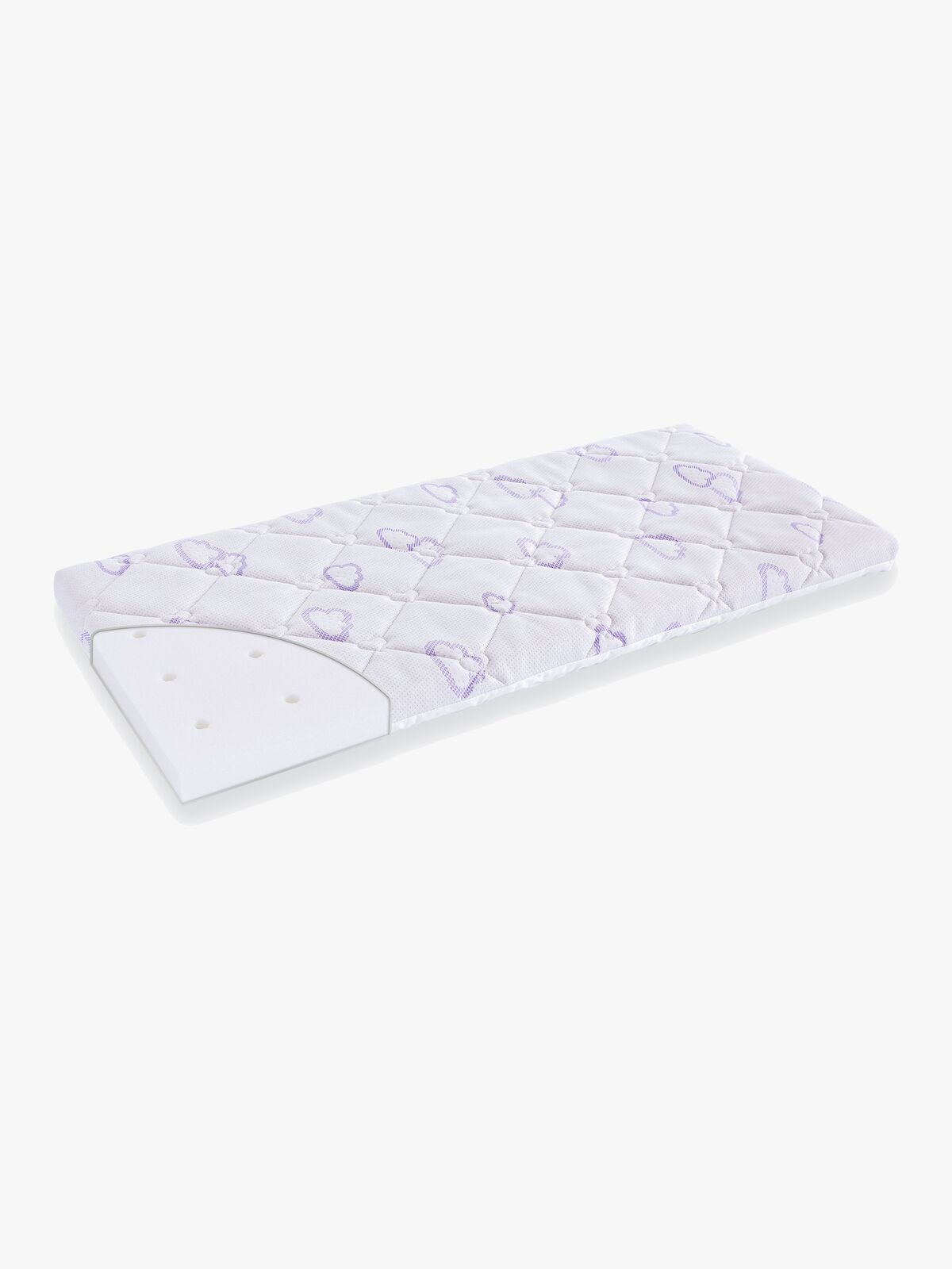 Träumeland Cradle Sleepy Madrass 45x90, Hvit