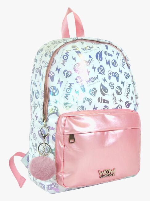 WOW Generation Ryggsekk, Blå/Rosa