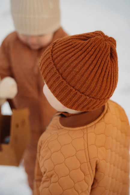 BabyMocs Strikket Lue, Rust