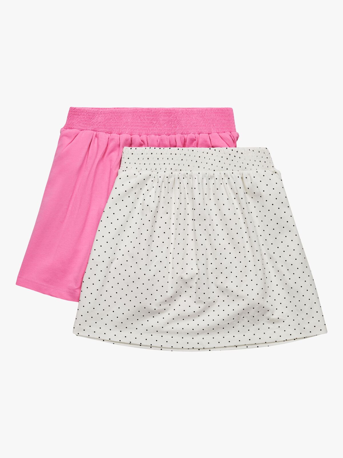 Luca & Lola Doro Skjørt 2-pack, Snow White/Pink