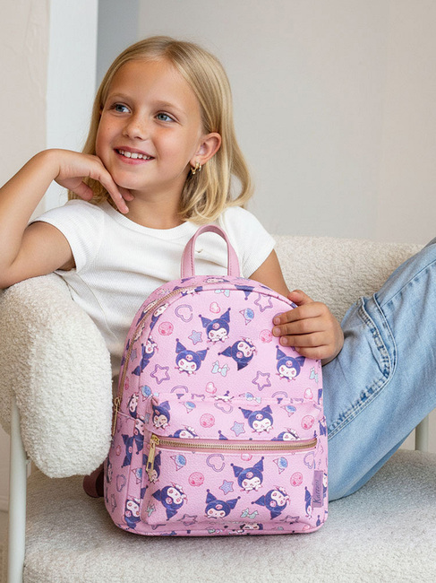 Hello Kitty Kuromi Ryggsekk Sweet on You 5L, Lilla
