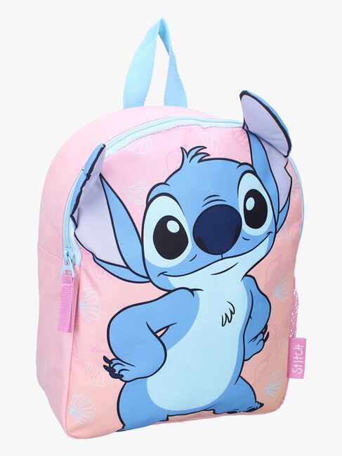 Disney Stitch Ryggsekk Fluffy Friends 9L, Rosa