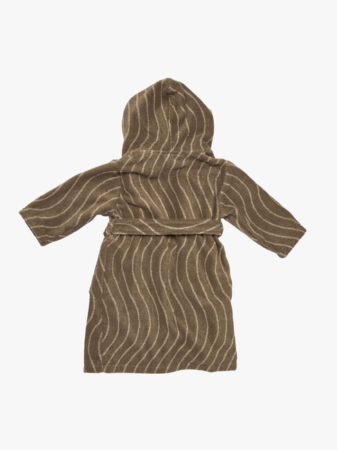 Leander Badekåpe 3-4 År, Mocca