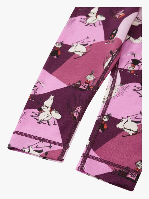 Reima Mummitrollet Trivsam Superundertøy Ullblanding, Rose Pink