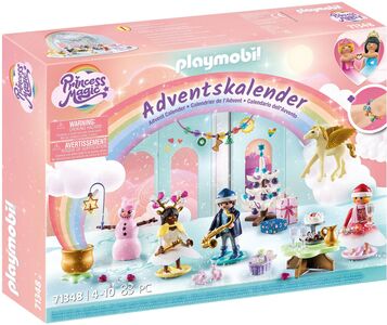 Playmobil 71348 Princess Magic Adventskalender Jul Under Regnbuen