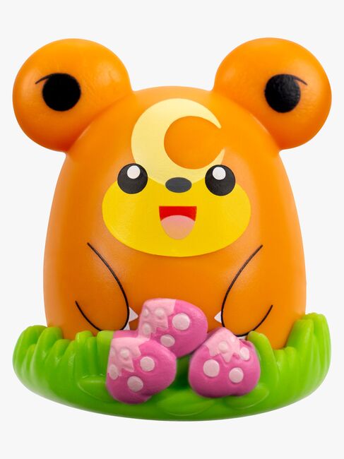 Squishmallows Squishalongs Pokémon Figursett Pikachu, Gengar, Teddiursa & Marill 4-Pakk