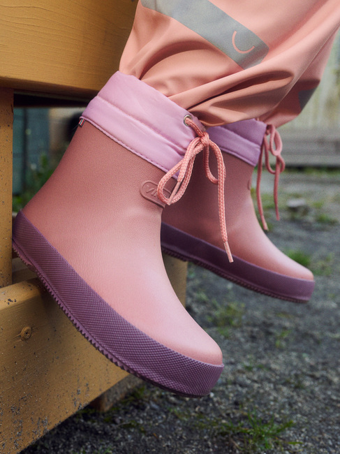 Viking Alv Barefoot Gummistøvler, Pink