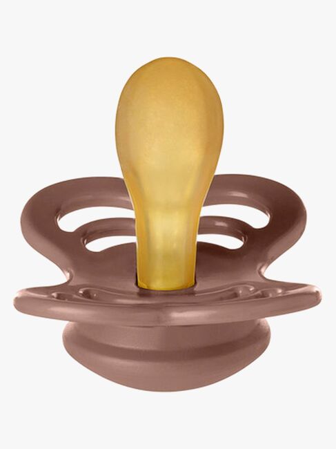 BIBS Supreme Smokk 2-pack Lateks Str 2, Woodchuck/Blush