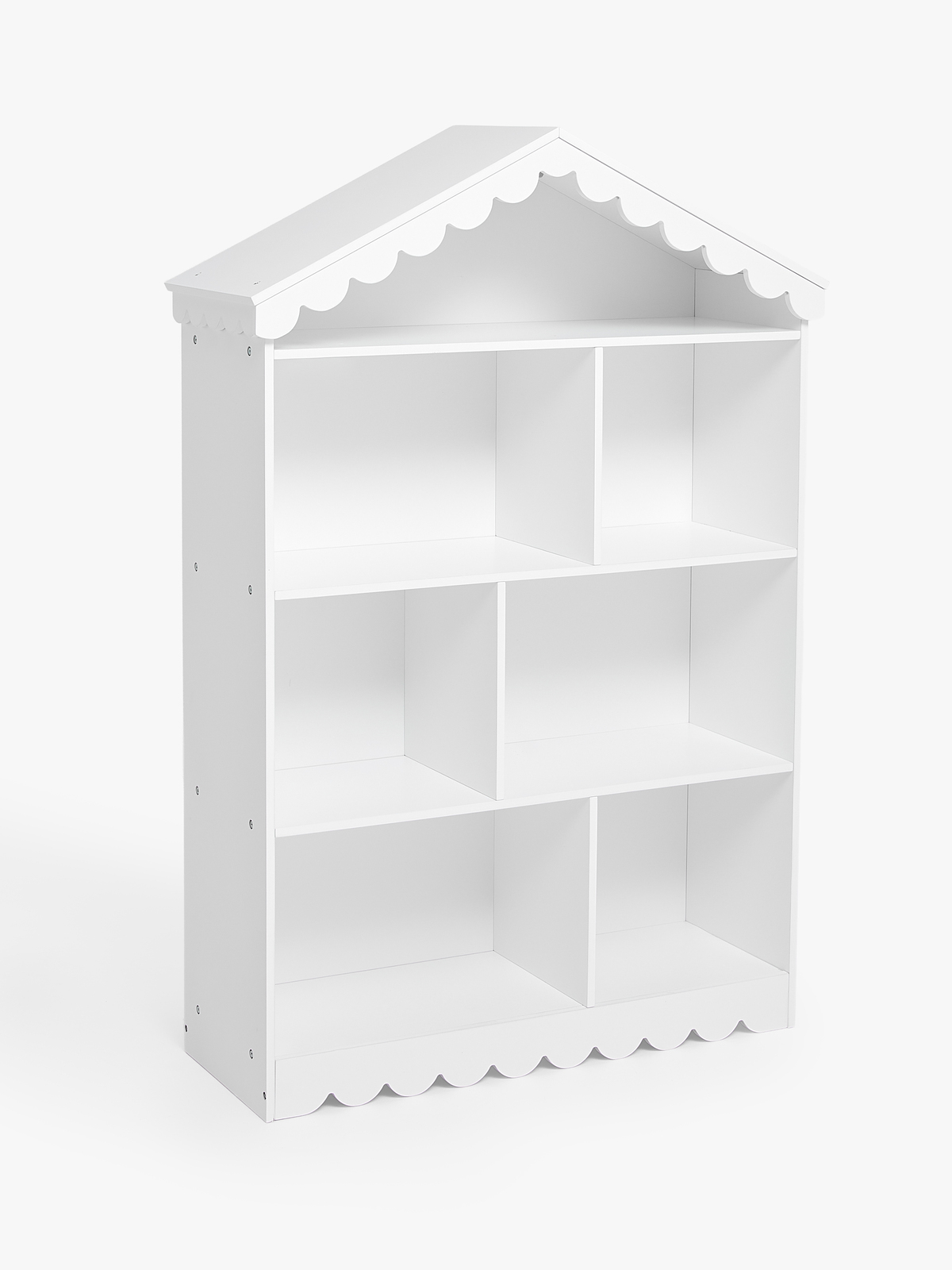 Alice & Fox Dune Bokhylle & Dukkehus, White