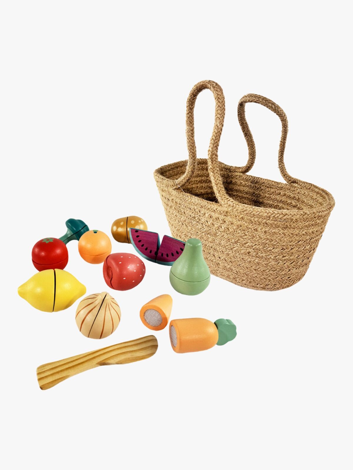 Egmont Toys Frukt Og Grønnsak Med Veske Lekesett