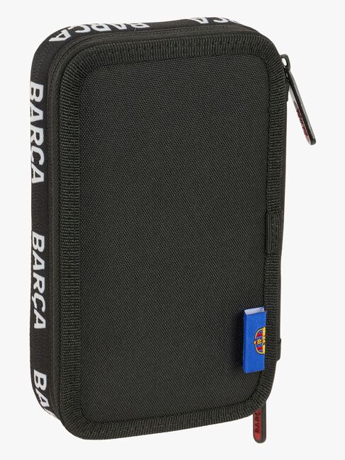 F.C.Barcelona  Fylt Dobbeltpennal 29 Deler, Svart