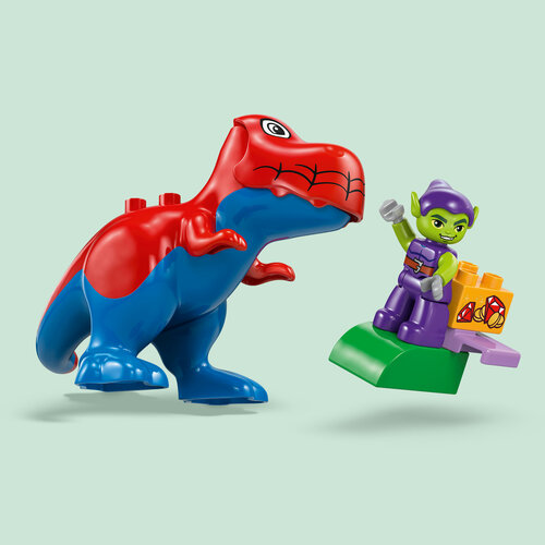 LEGO DUPLO Disney 10463 Dinosauren Spidey-Rex mot Green Goblin
