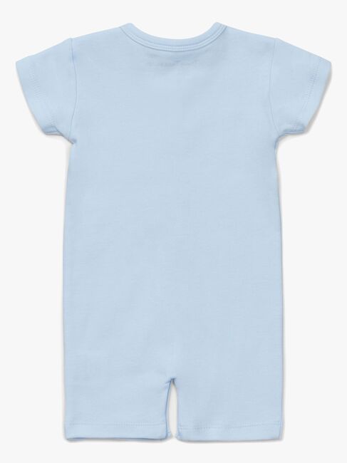 Tiny Treasure Summer Jumpsuit 2-Pack, White/Palm