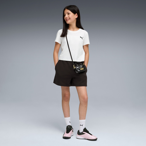 Puma  Høy midje Shorts, Svart