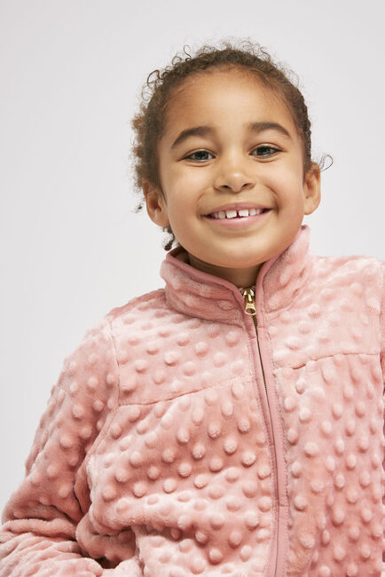 Petite Chérie Atelier Ella Fleecejakke, Mellow Rose
