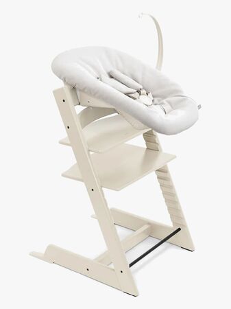 Stokke Tripp Trapp Matstol Bundle inkl. Newborn Set, Vanilla White