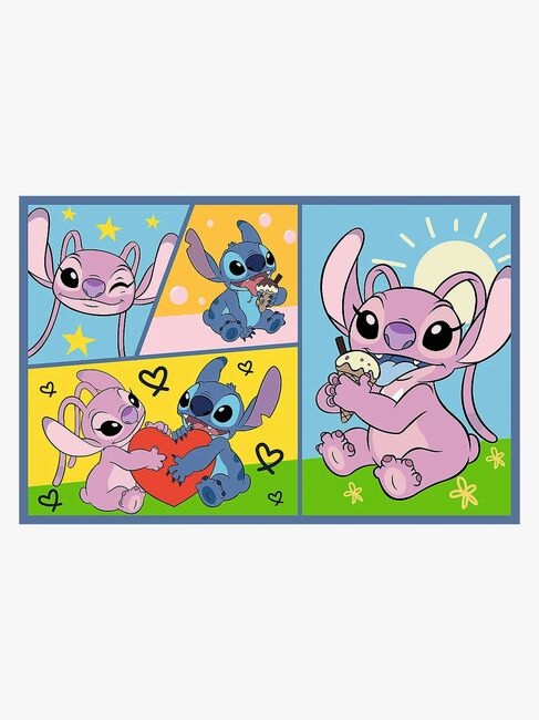 Disney Lilo & Stitch Puslespill 2x70 Brikker