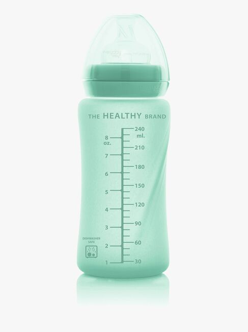 Everyday Baby Tåteflaske Glass 240 ml, Mintgrønn