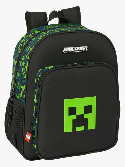 Minecraft Junior Ryggsekk 15L TNT, Grønn/Svart