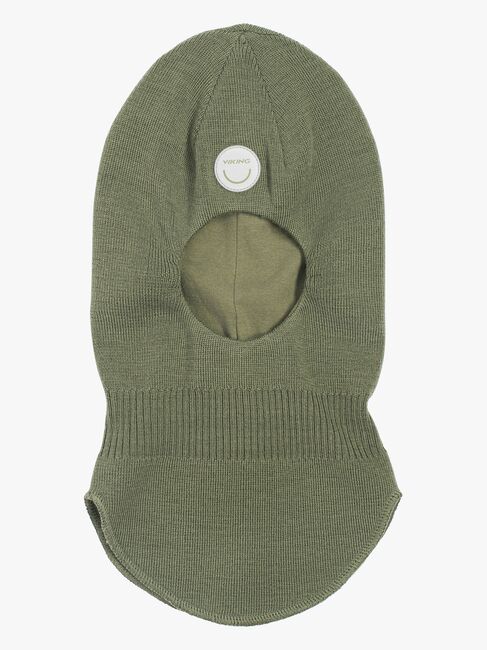 Viking Alv Balaklava Merinoull, Olive