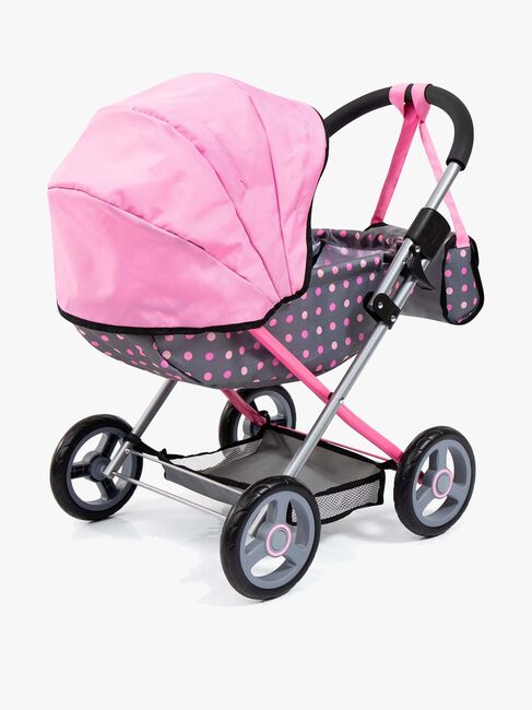 Bayer Design Dukkevogn Cosy, Grå/Rosa