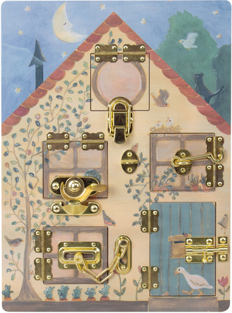 Egmont Toys Aktivitetstavle med Låser Kanin