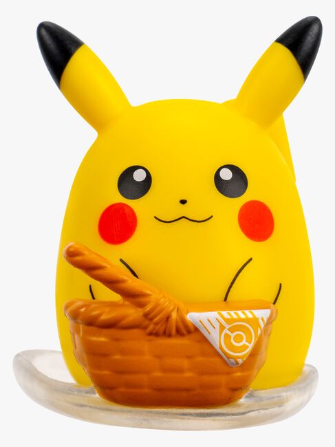 Squishmallows Squishalongs Pokémon Figursett Pikachu, Gengar, Teddiursa & Marill 4-Pakk