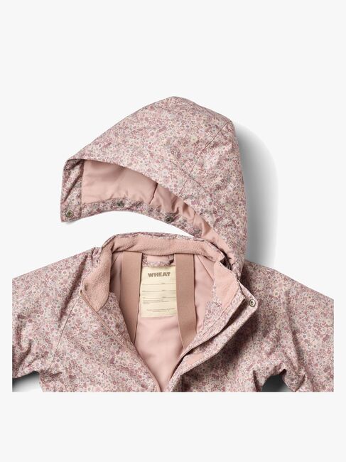 Wheat Miko Vinterdress, Rose Dust Flowers