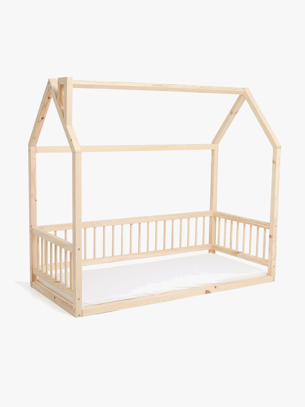 Minitude Nordic MASON Husseng, Tre med BabyMatex Carpathia Madrass 70x160 cm