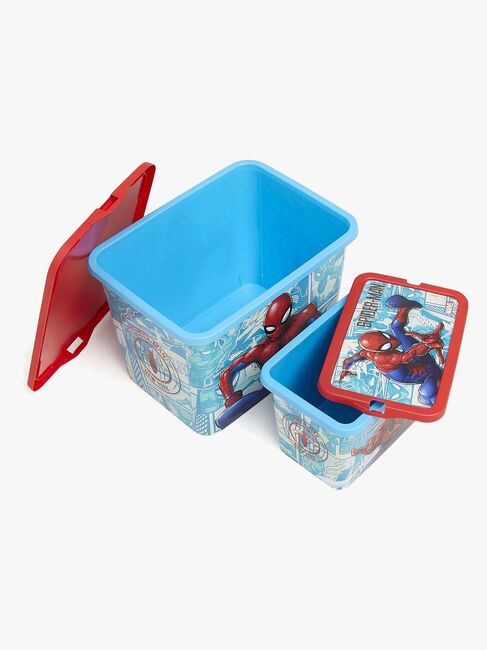 Marvel Spider-Man Oppbevaringsboks Sett 7l & 23l