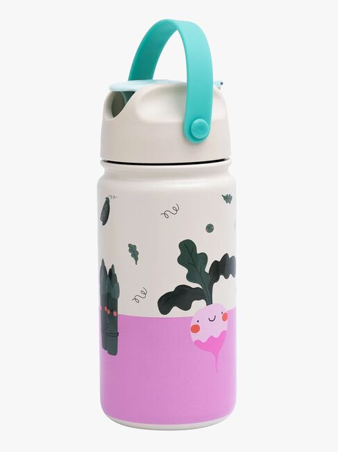 The Cotton Cloud Stainless Steel Vannflaske, Veggie Pals